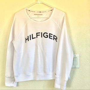 Vintage White Logo Sweatshirt. Good condition!